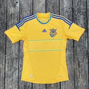 2009 Adidas Ukraine Soccer Jersey